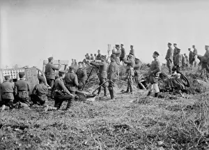 Balkan Conflict Images Prints: Battery, Tchataldja #11, between c1910 and c1915. Creator: Bain News Service