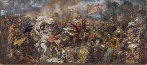 Prints of The Battle of Grunwald. Found in the Collection of Muzeum Narodowe, Warsaw Poland Prints: The Battle of Grunwald Print, Muzeum Narodowe Collection