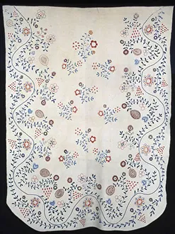 Bedcover, New York, 1775/1800. Creator: Unknown Bedcover, New York, 1775/1800. Creator: Unknown