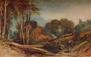 Beeston Castle, Cheshire, c1839, (1938). Artist: JMW Turner Beeston Castle, Cheshire, c1839, (1938). Artist: JMW Turner