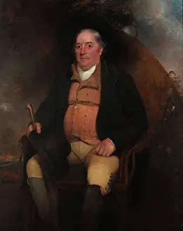 Smallpox Vaccine Prints: Benjamin Jesty, 1805. Creator: Michael William Sharp