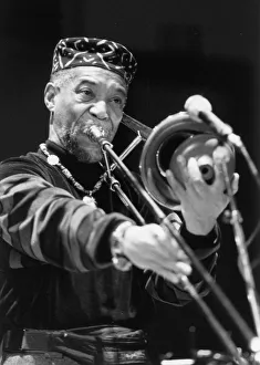Benny Powell, Randy Westons African Sounds, Birmingham, 1993. Creator: Brian Foskett Benny Powell, Randy Westons African Sounds, Birmingham, 1993. Creator: Brian Foskett