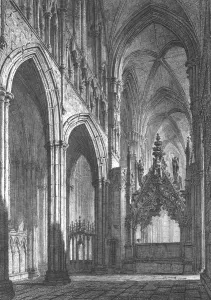 Medieval English Architecture Prints: Beverley Minster, Eastern Transept, early 19th century. Artist: John Coney