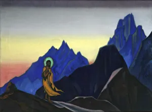 Nicholas Roerich Painting Prints: Bhagavan, 1943