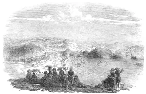 Biarritz, 1854 Print: A Secluded Watering-Place in Southwestern France
