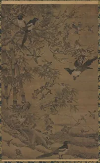 Hundred Birds and the Three Friends, first quarter of the 1400s Hundred Birds and the Three Friends, first quarter of the 1400s