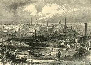 Our Own Country Book Illustrations Prints: Birmingham, 1898. Creator: Unknown