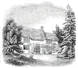 Birthplace of Addison, 1844. Creator: Unknown Birthplace of Addison, 1844. Creator: Unknown