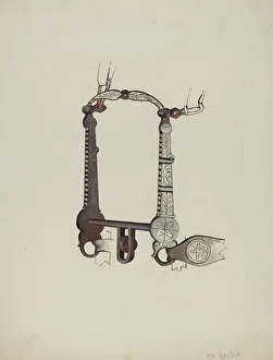 Bit, c. 1936 Print by William Herbert