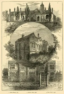 British Monochrome Photography Prints: Bits of Old Hackney, c1876. Creator: Unknown