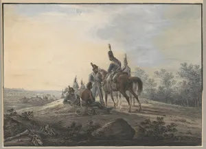 Bivouac of the Polish soldiers of the Kosciuszko Uprising, 1800 Bivouac of the Polish soldiers of the Kosciuszko Uprising, 1800