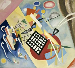 Wassily Kandinsky Painting Prints: Black Grid, 1922