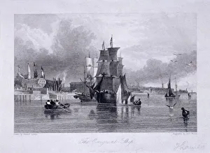Blackwall, Poplar, London, c1830. Artist: Robert Wallis Blackwall, Poplar, London, c1830. Artist: Robert Wallis