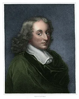 Physicist Prints: Blaise Pascal, 1833 Print by H Meyer