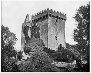Blarney Castle, Ireland, 19th century.Artist: John L Stoddard Blarney Castle, Ireland, 19th century.Artist: John L Stoddard