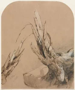 Jasper F. Cropsey Print: A Blasted Tree, 1851