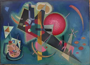Blue Rider Movement Prints: In Blue, 1925. Creator: Kandinsky, Wassily Vasilyevich (1866-1944)