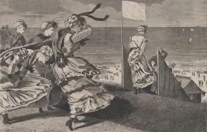 On the Bluff at Long Branch, at the Bathing Hour (Harper's Weekly, Vol On the Bluff at Long Branch, at the Bathing Hour (Harper's Weekly, Vol