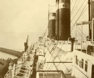 Ward Lock And Co Publications Prints: Boat Deck of the Leviathan. c1930. Creator: Unknown