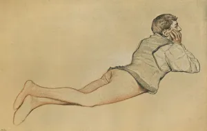 Boccaccio: The Opening Scene in Decamerone (Decameron), c1900. Artist: James Dromgole Linton Boccaccio: The Opening Scene in Decamerone (Decameron), c1900. Artist: James Dromgole Linton