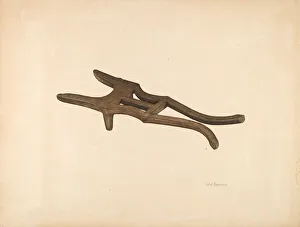 Bootjack Print, c. 1940