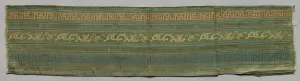 1800s Border Print, a Fragmented Landscape