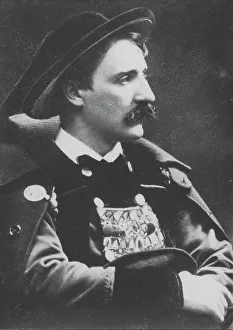 Black And White Portrait Male Prints: Botrel, c1893