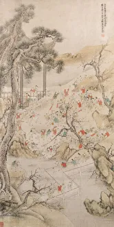 Chinese Fine Art Images Prints: One Hundred Boys