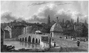 Bradford on Avon, Wiltshire, 19th century. Artist: E Francis Bradford on Avon, Wiltshire, 19th century. Artist: E Francis