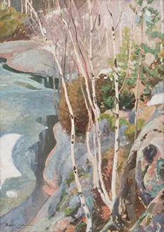 Jean Sibelius Artwork Prints: Breaking ice, 1916