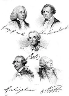 Images Dated 15th March 2006: British politicians and prime ministers, 1837. Artist: R Hick