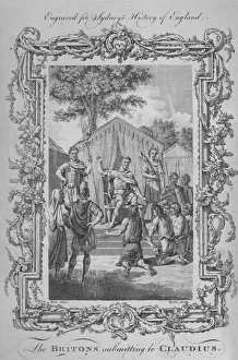 Ancient Britain History Prints: The Britons submitting to Claudius, 1773. Creator: James Taylor