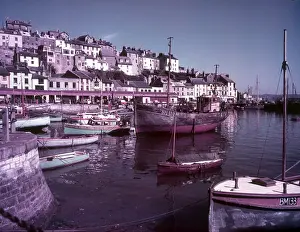 British Seaside Resort Prints: Brixham, Devon, c1955. Creator: Arthur Charles Kirby Ware