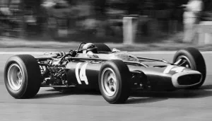 Jackie Stewart Prints: BRM P83 Print: Jackie Stewart, 1967 Belgian Grand Prix