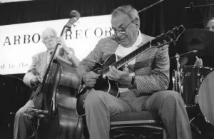 Bucky Pizzarelli, The March of Jazz, Clearwater Beach, Florida, USA, 1997 Bucky Pizzarelli, The March of Jazz, Clearwater Beach, Florida, USA, 1997