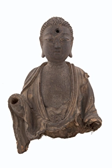 Buddha Sculpture Prints: Buddha, 618-907. Creator: Unknown