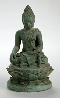 Buddhist Art Asia Prints: A Buddha, between c.875 and c.950. Creator: Unknown
