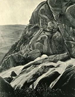 The Buffalo Falls, 1901 Print, Mount Buffalo National Park