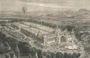 The Building For The International Industrial Exhibition at Edinburgh, 1886 The Building For The International Industrial Exhibition at Edinburgh, 1886