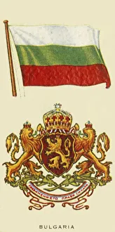 Bulgarian Flag Prints: Bulgaria, c1935. Creator: Unknown