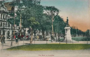 Shanghai Bund Prints: The Bund in Shanghai, c1910