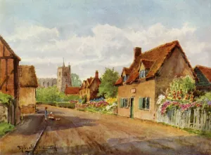 Bunyans Cottage, Elstow, Bedford, 1943. Creator: Henry Stannard Bunyans Cottage, Elstow, Bedford, 1943. Creator: Henry Stannard
