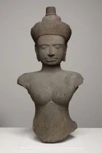Angkor Period Female Deity Print