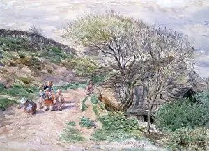 Aberdeen Archives Images Prints: Caernazrie Mill, Springtime (Batty's Den)