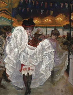 Postimpressionism Painting Prints: Can-Can
