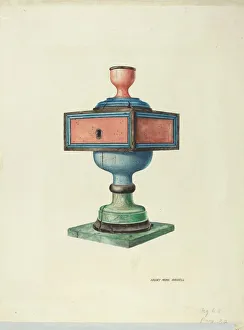 Heritage Images Print: Candlestick (Ecclesiastical), 1938