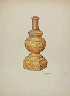 Heritage Images Print of Candlestick (Ecclesiastical), 1939