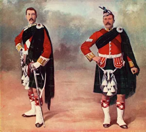 The Cape Town Highlanders, 1900. Creator: JE Bruton The Cape Town Highlanders, 1900. Creator: JE Bruton