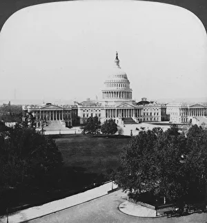 The Capitol, Washington, DC, USA, 1901.Artist: HC White The Capitol, Washington, DC, USA, 1901.Artist: HC White