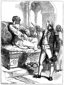 Images Dated 2008 December: Captain Bainbridge and the Dey of Algiers, 1800 Print